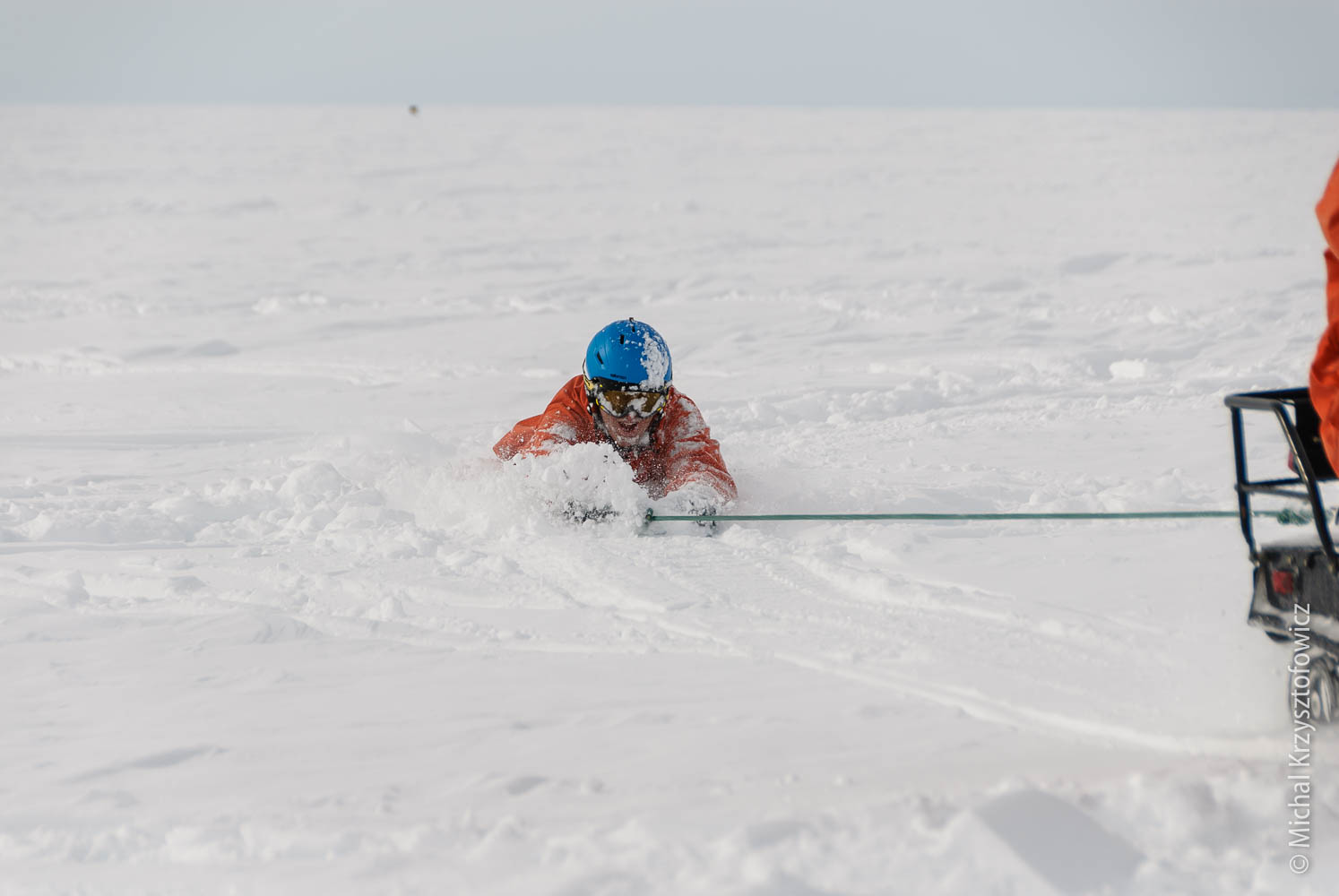 Christoph skijoring