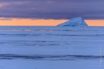 A quiet sunset in Antarctica