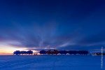 Dusk at Halley