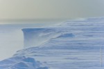 Snow drifting off the Ice Shelf