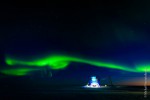 Aurora Australis over Halley