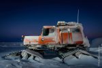 SnoCat parked for the winter