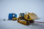 Dozers in front of the E2 Module